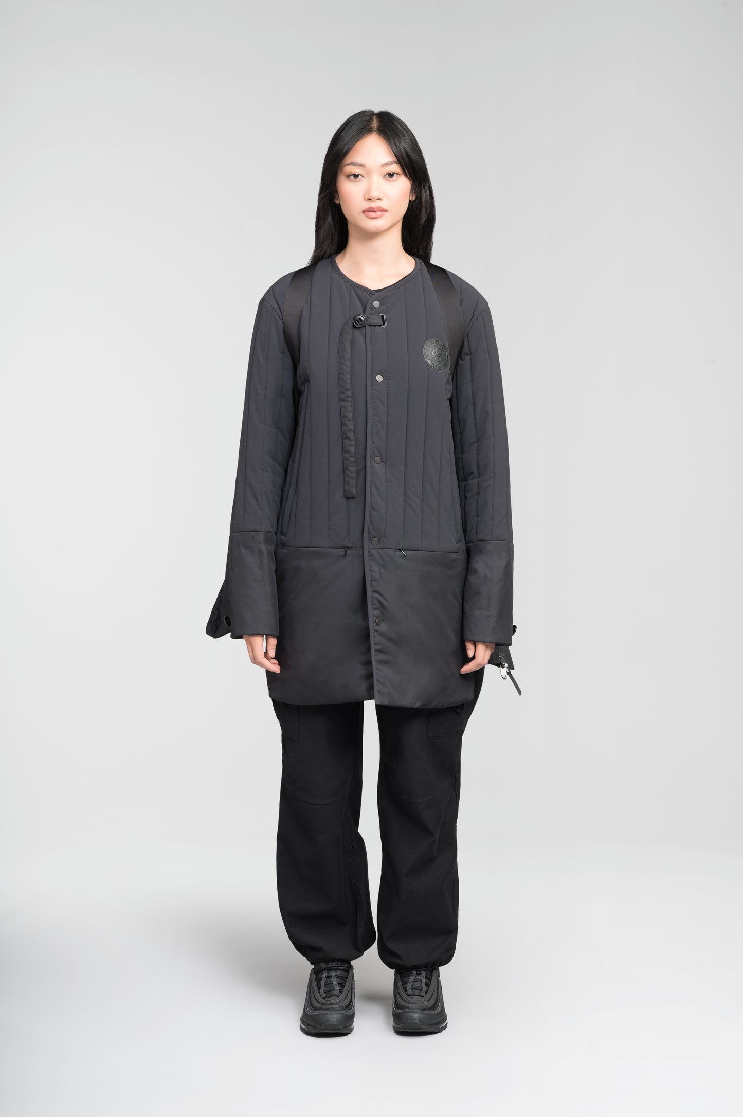 Stade Insulated Mid-Layer in Black
