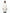 Ladies knee length reversible down-filled parka with non-removable hood in Chalk