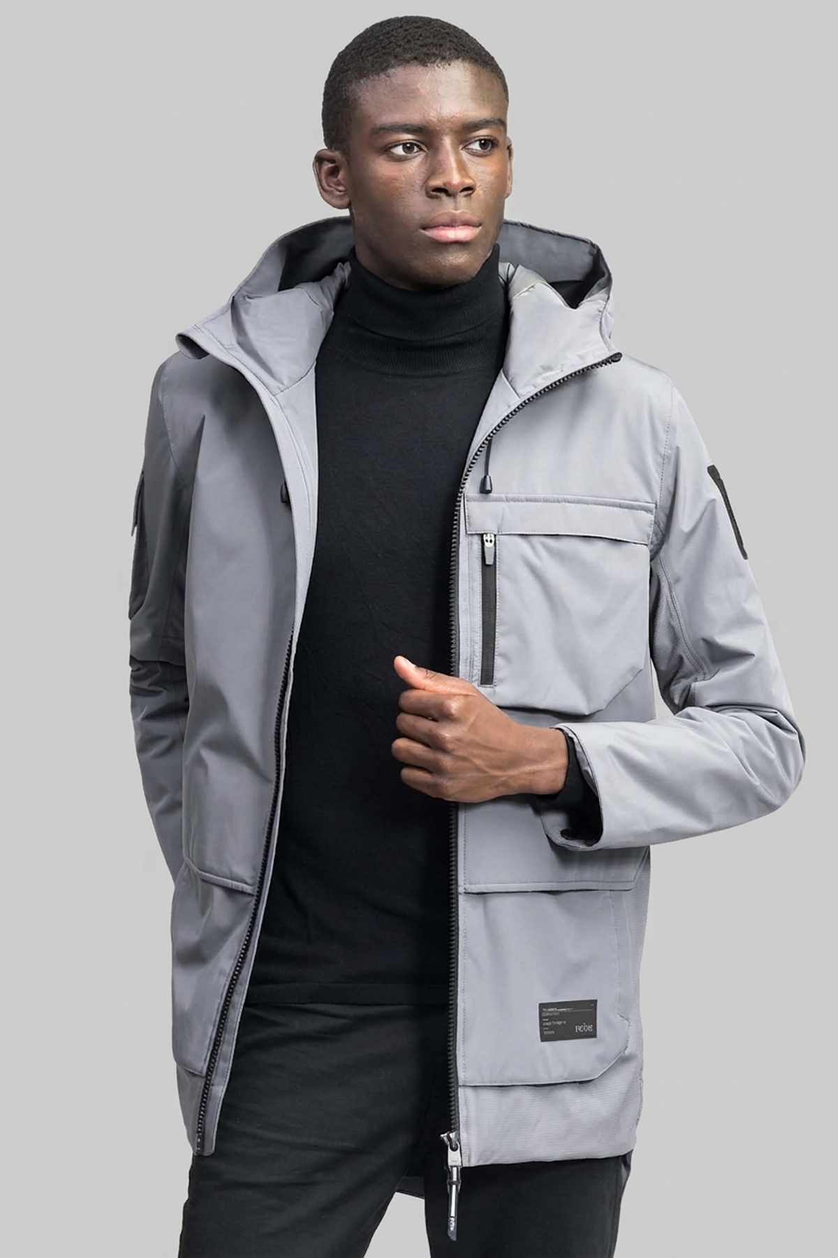 Alta Men's Performance Jacket - Concrete