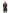 Women's knee length down filled parka with fur trim hood in H. Burgundy