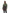 Unisex thigh length hooded anorak with vertical zipper along collar, side zippers along torso, and centre zipper pouch with a reflective flap, in Dusty Olive/Licorice