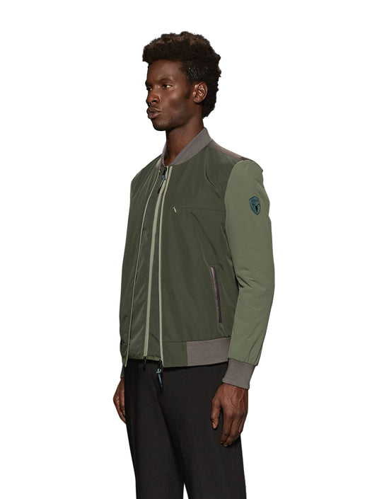 Serge Ibaka x Nobis Bomber Jacket + Dusty Olive/Licorice