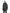 Geo Men's Short Parka in hip length, Canadian duck down insulation, non-removable hood, and two-way zipper, in Dark Monogram