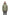 Geo Men's Short Parka in hip length, Canadian duck down insulation, non-removable hood, and two-way zipper, in Clover