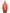 Geo Men's Short Parka in hip length, Canadian duck down insulation, non-removable hood, and two-way zipper, in Terracotta