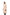 Ladies knee length reversible down-filled parka with non-removable hood in Fawn