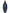 Ladies knee length reversible down-filled parka with non-removable hood in Marine