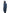 Ladies knee length reversible down-filled parka with non-removable hood in Marine
