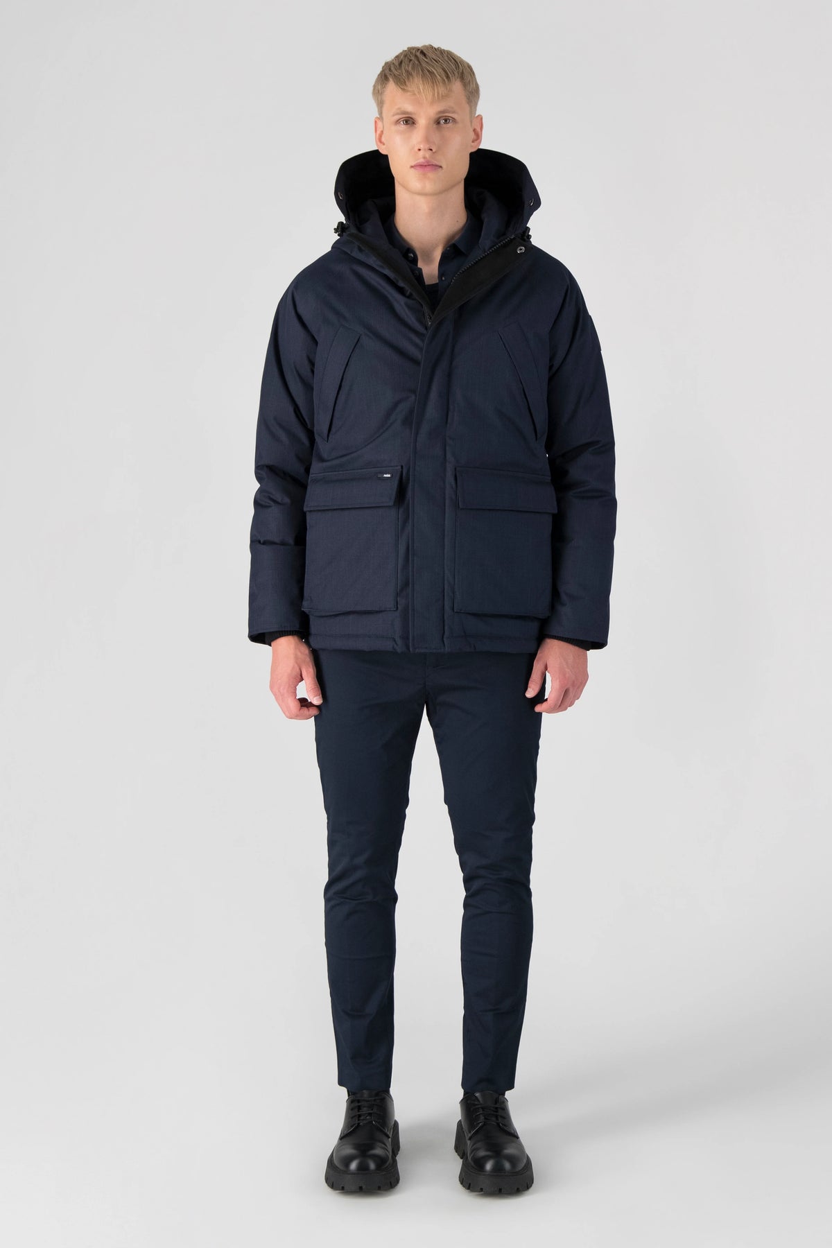 Heritage Men's Parka - Navy