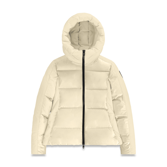 Halle Women's Performance Puffer Jacket + Wheat / XXS