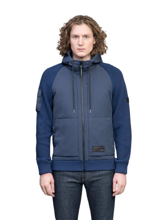 Hedge Men's Performance Hoodie + Marine