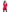 Women's classic trench coat that falls just above the knee in Red
