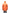 Men's thigh length down-filled parka with removable hood and removable coyote fur trim in Atomic