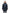 Men's thigh length down-filled parka with removable hood and removable coyote fur trim in Navy