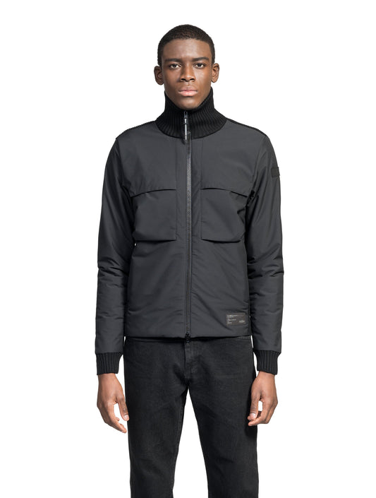Layton Men's Tactical Hybrid Sweater + Black