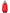 Women's hip length down filled parka in CH Red