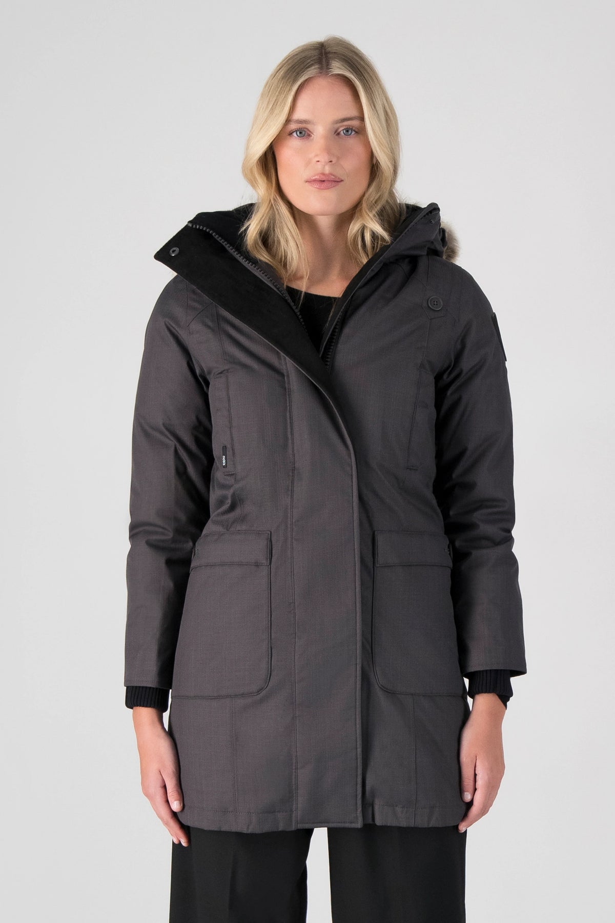 Merideth Furless Women's Parka - Steel Grey