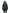 Women's hip length down parka with tonal fur trim in Cy Black