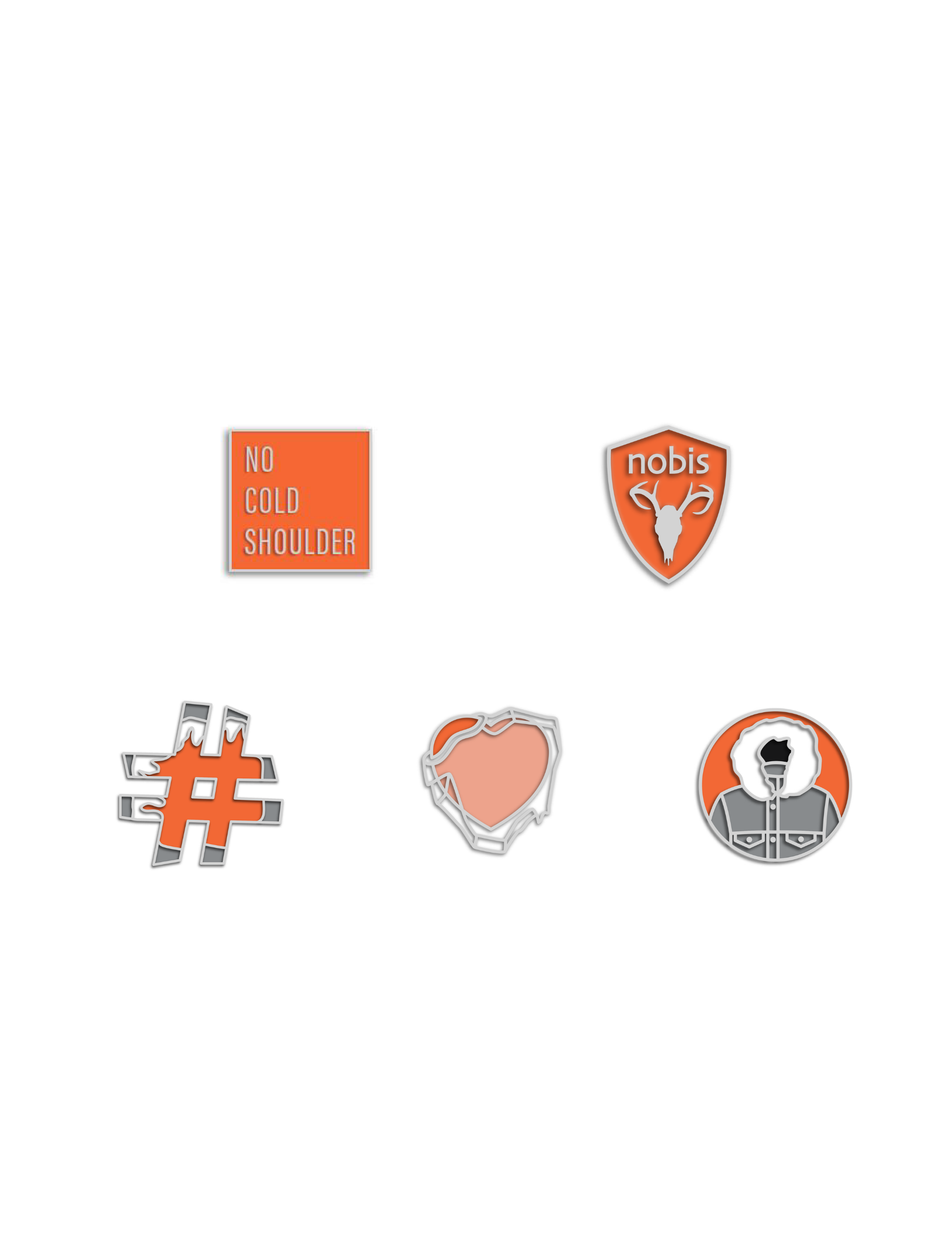 No Cold Shoulder Pin Pack – Nobis