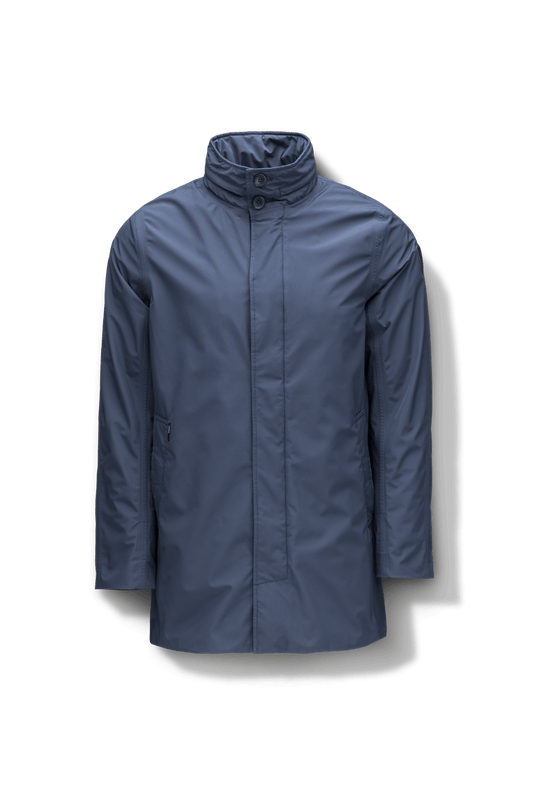 Pike Men's Tailored Mac Coat + Marine / XS