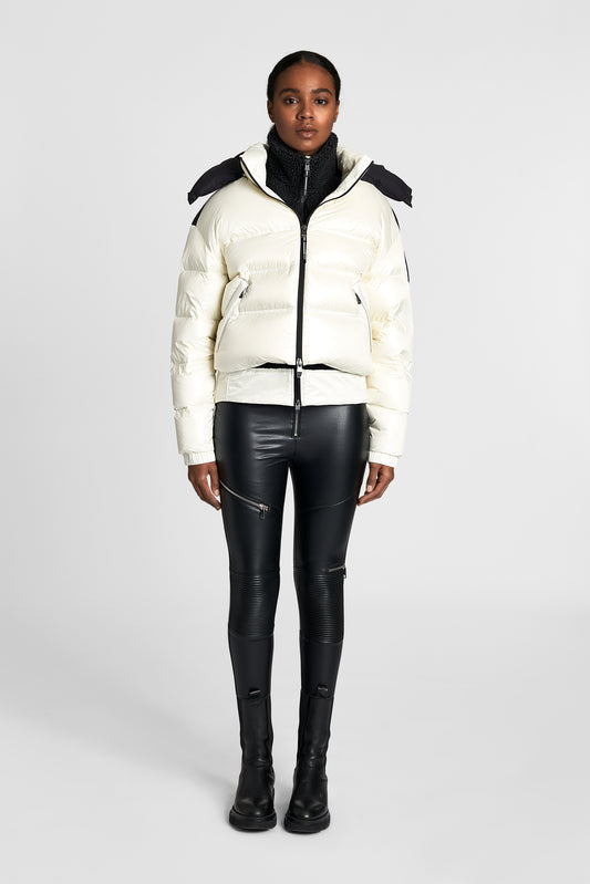 Tempus Women's Performance Short Puffer Jacket + Chalk