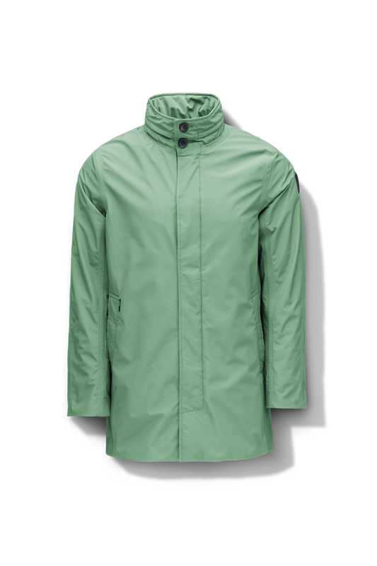 Pike Men's Tailored Mac Coat + Comfrey / XS