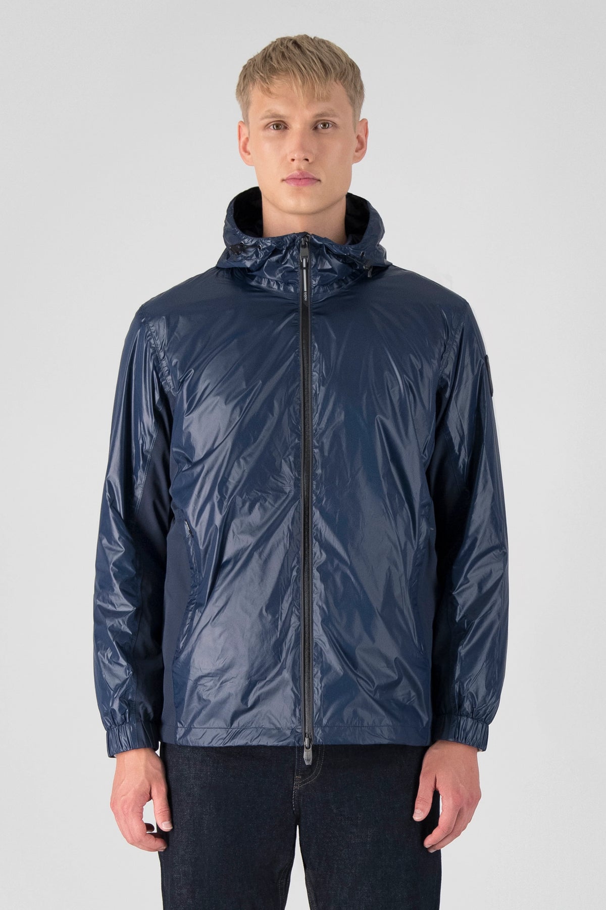 Stratus Men's Tailored Packable Rain Jacket