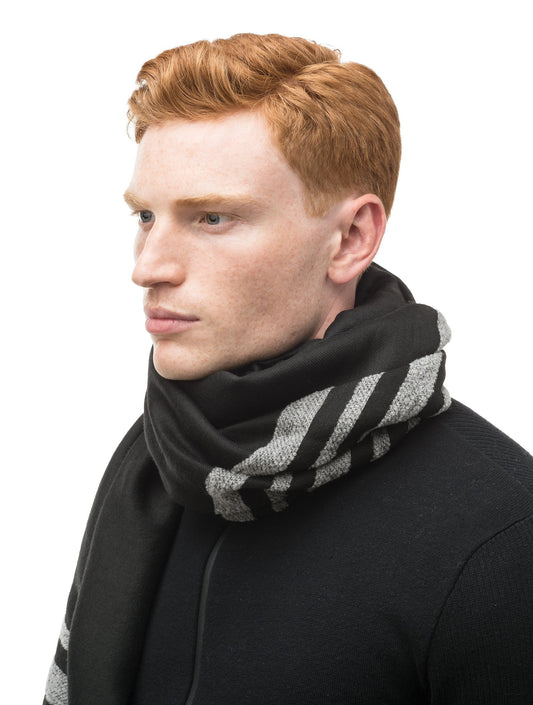 Sloan Woven Scarf + Dk Grey