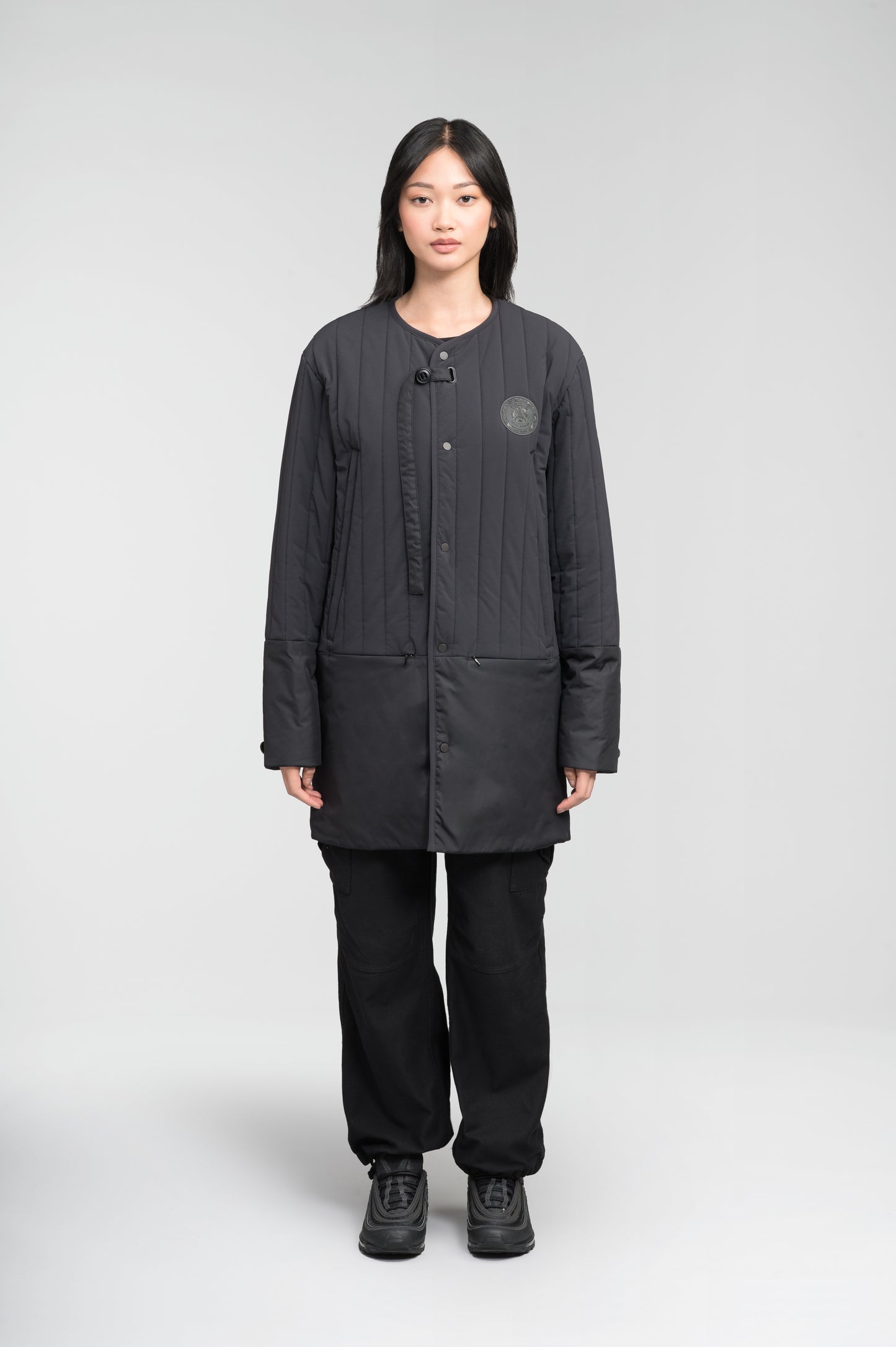 Stade Insulated Mid-Layer in Black