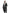 Suri Ladies Long Quilted Jacket in knee length, sustainable and environmentally friendly Primaloft Gold Insulation Active+, with removable fleece hood, two-way front zipper, diamond quilted body, in Black