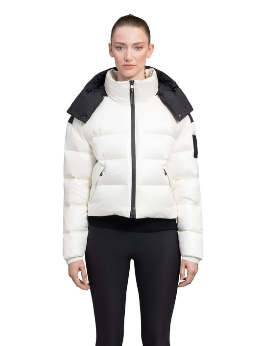 Tempus Women's Performance Short Puffer Jacket + Chalk