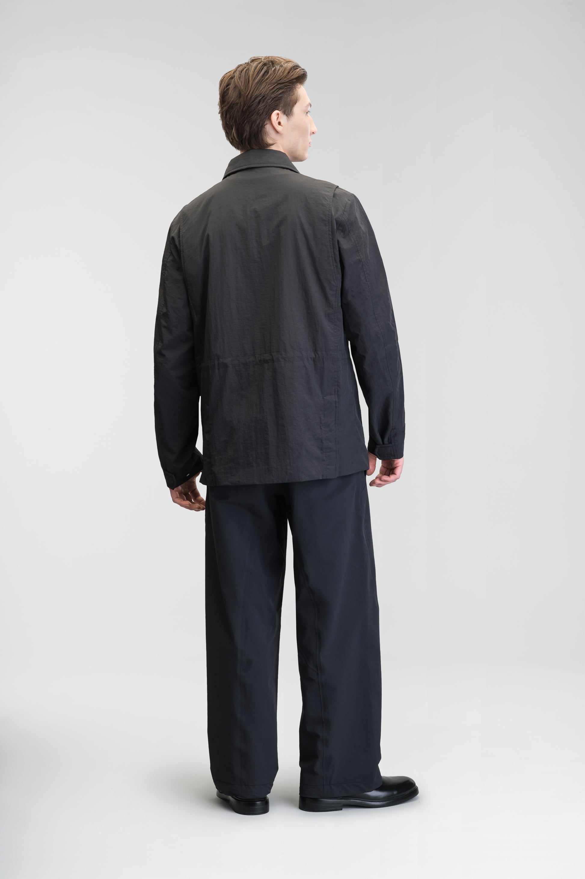 Tien Men's Field Jacket in Black