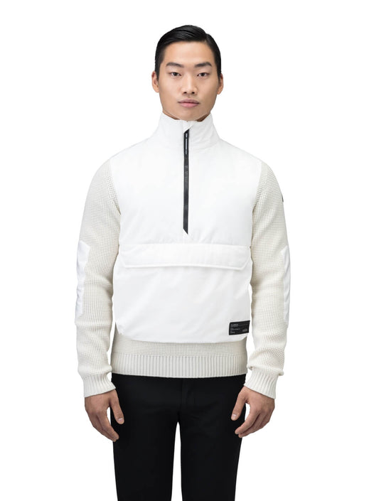 Wai Men's Performance Half Zip Sweater + Chalk