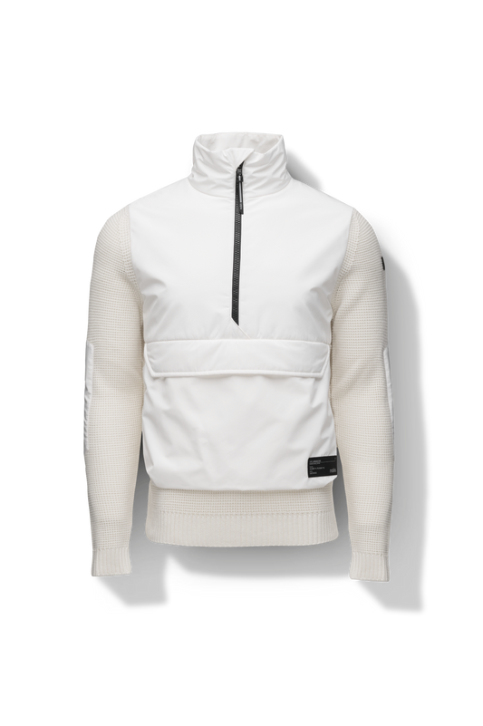 Wai Men's Performance Half Zip Sweater + Chalk / XS