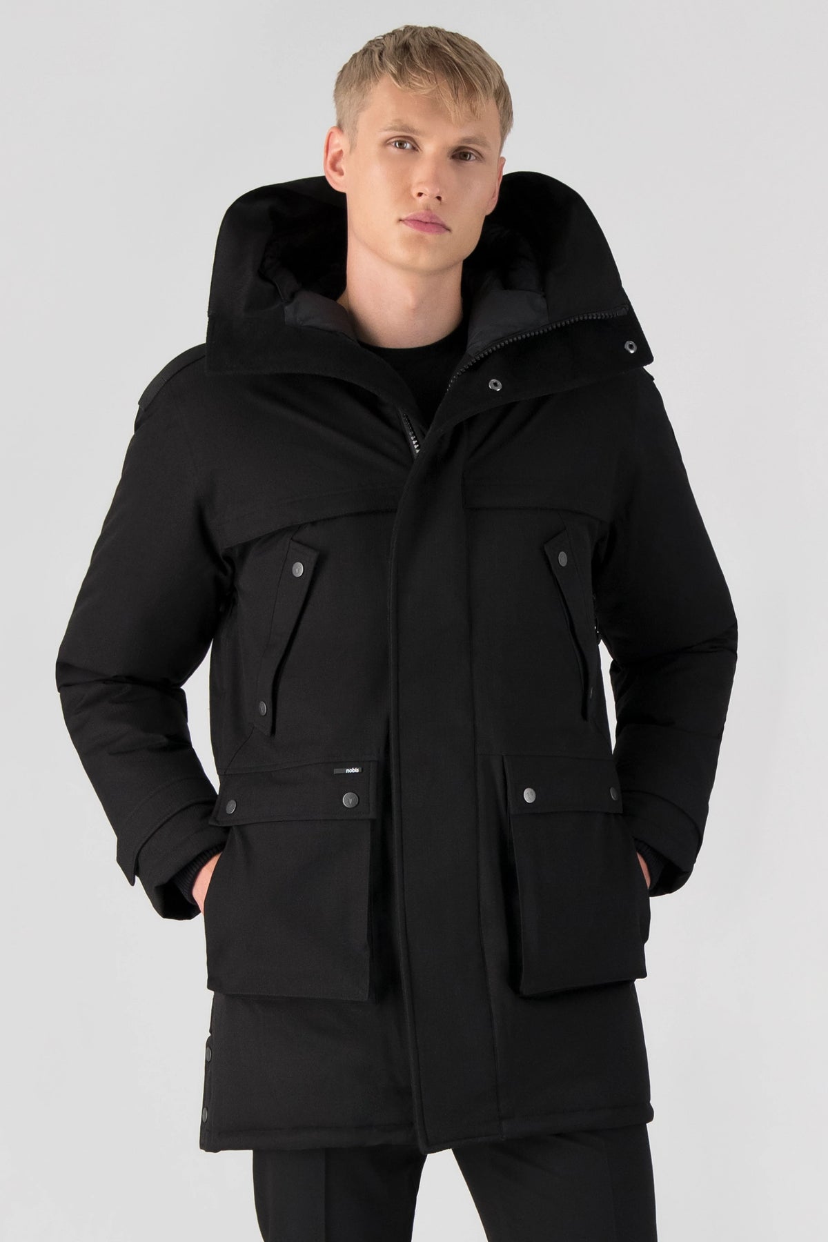 Yatesy Men's Long Parka