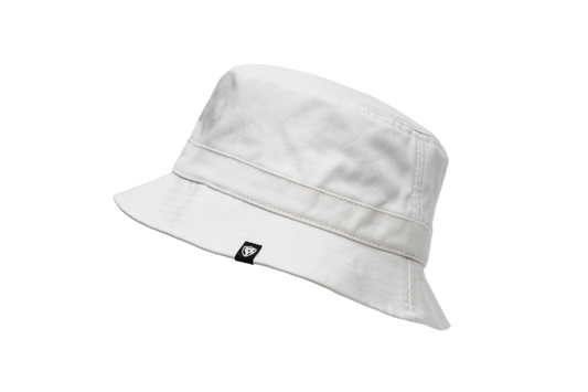 Oasis Classic Flat Top Bucket Hat + Optic White / ONE SIZE